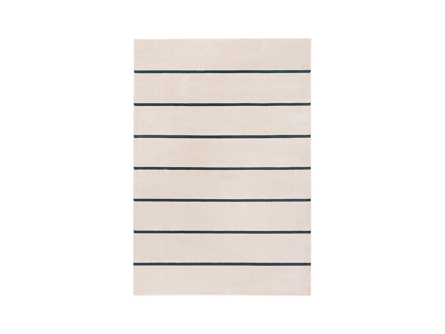 Tapis Neutre/Bleu Marine 122 X 183 cm - Juliet