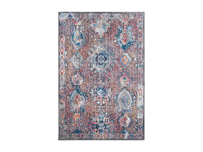 Tapis Gris/Bleu 122 X 183 cm - Lesley