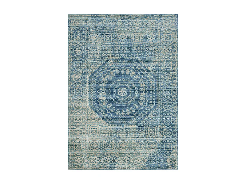 Tapis Bleu/Multicolore 152 X 244 cm - Charleston