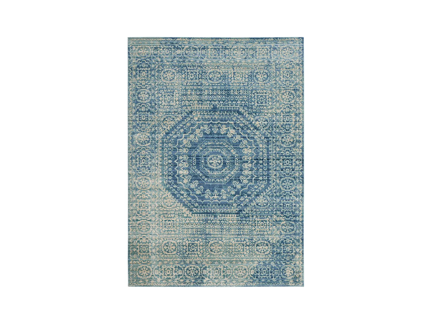 Tapis Bleu/Multicolore 152 X 244 cm - Charleston