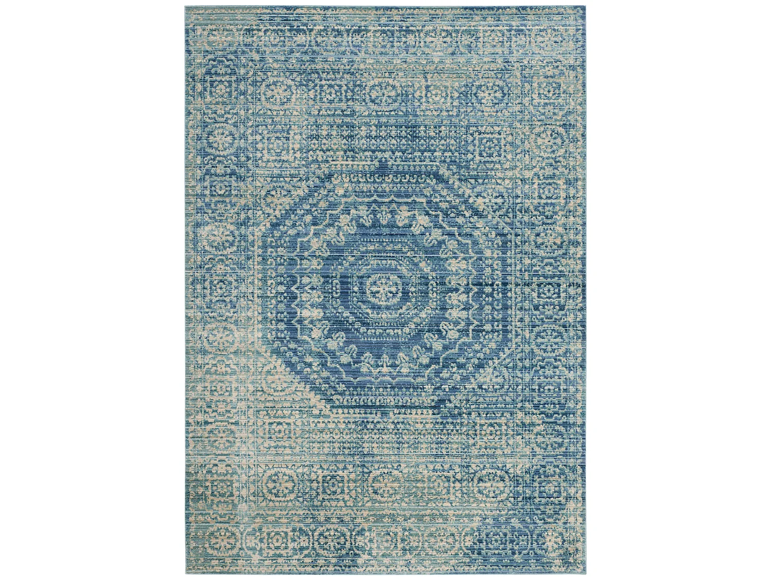 Tapis Bleu/Multicolore 152 X 244 cm - Charleston