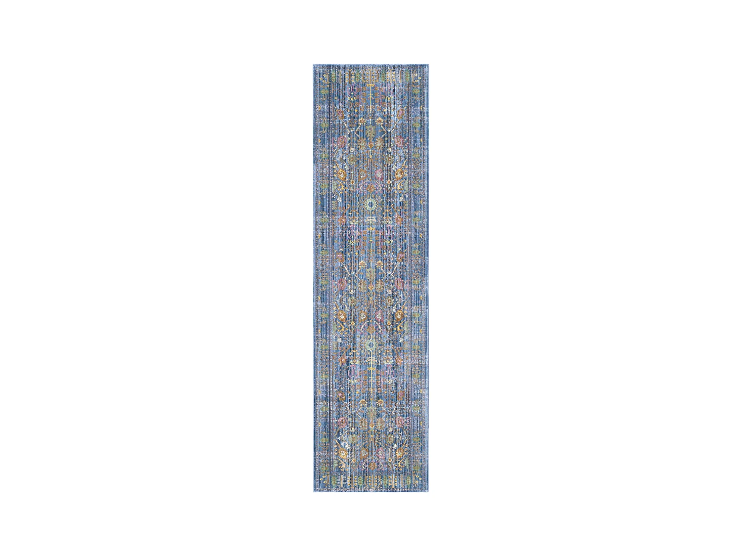 Tapis Bleu/Multicolore 69 X 244 cm - Tatum