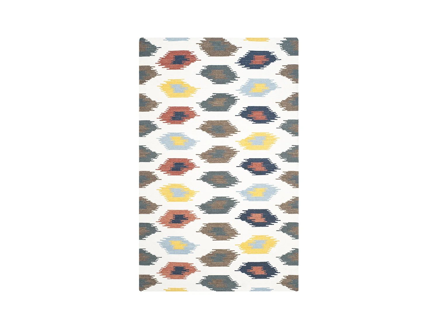 Tapis Neutre/Multicolore 152 X 244 cm - Allegra