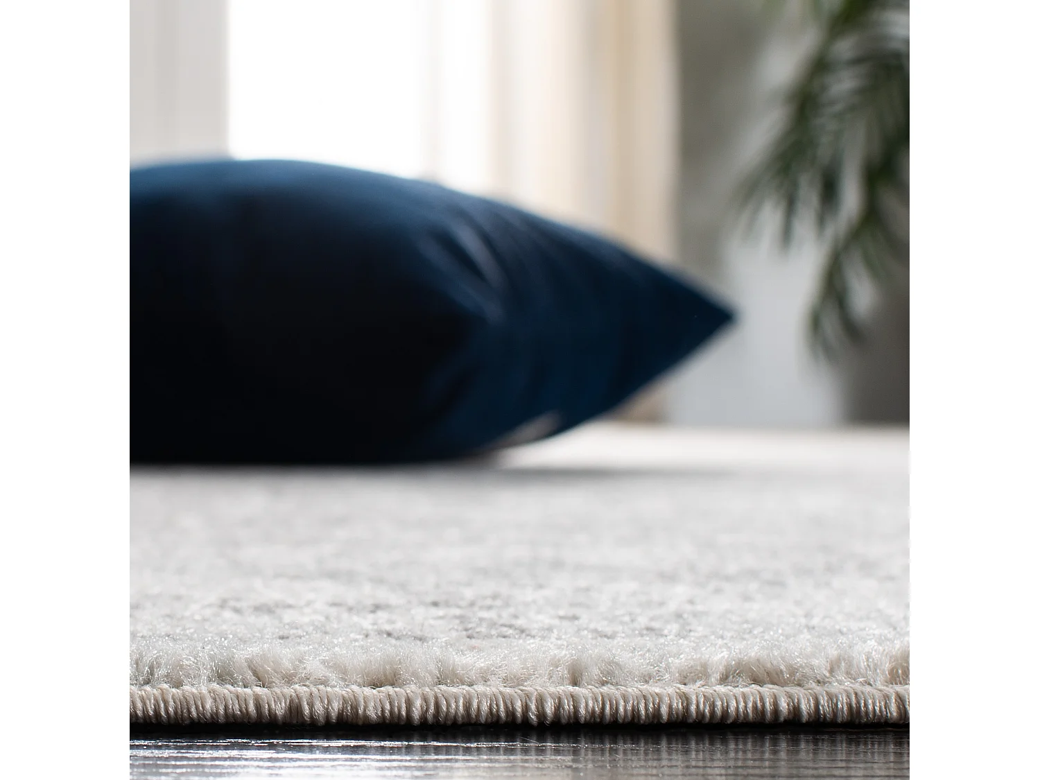 Tapis Ivoire/Gris 201 X 201 cm - Aria