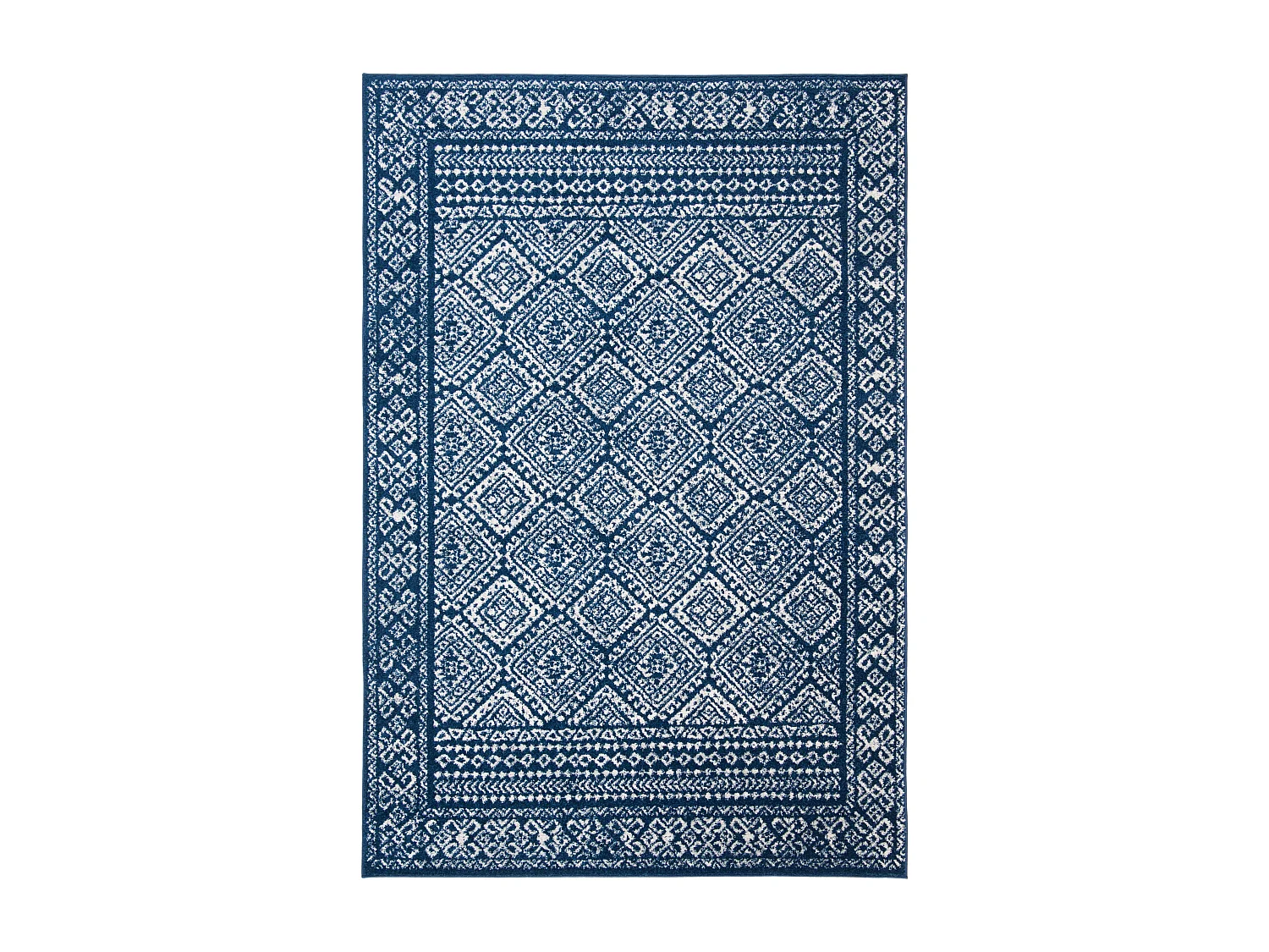 Tapis Bleu Marine/Neutre 183 X 274 cm - Catherine