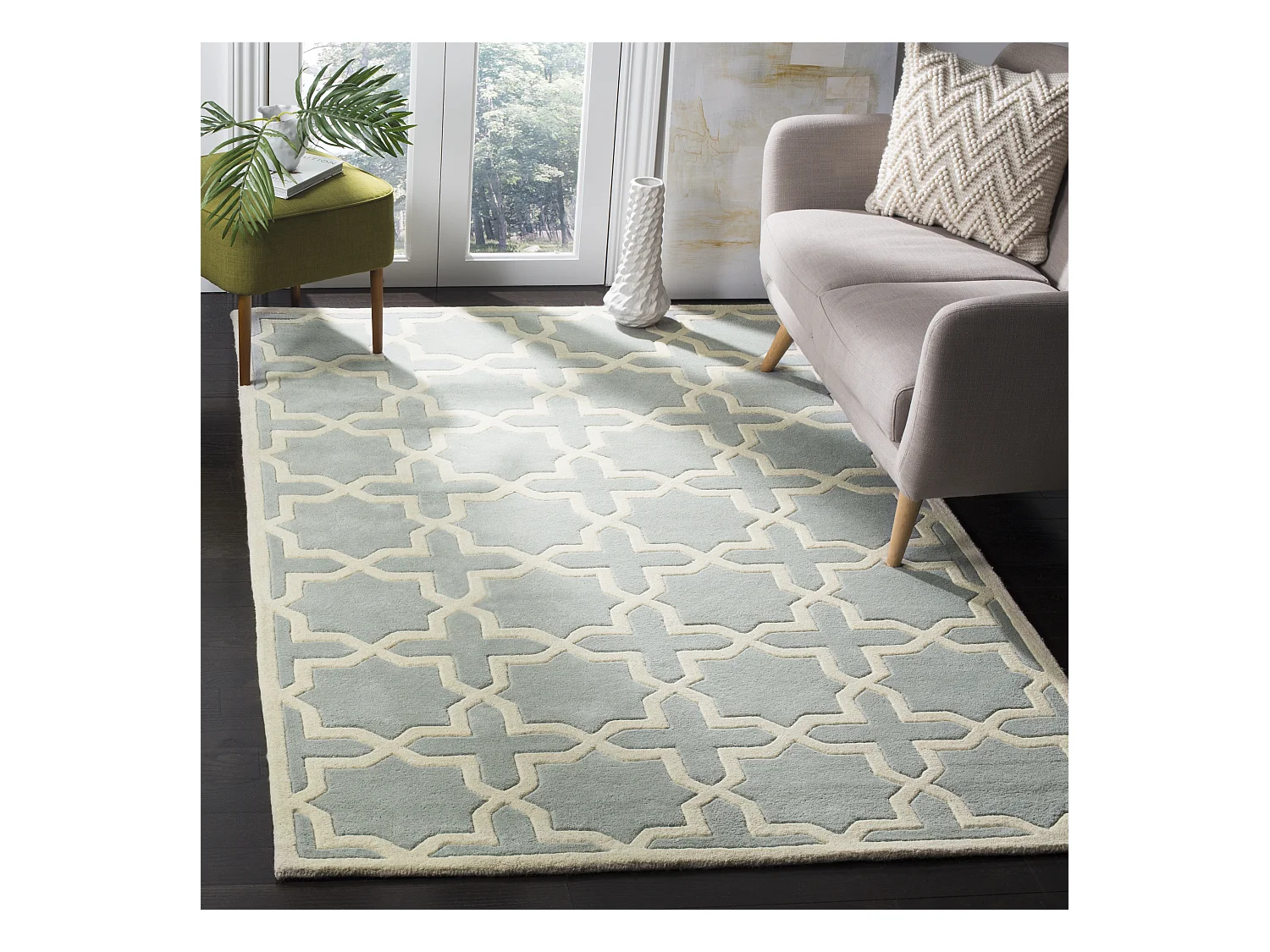 Tapis Gris/Neutre 183 X 274 cm - Barrow