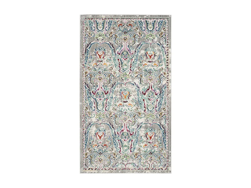 Tapis Gris/Bleu 91 X 152 cm - Grace