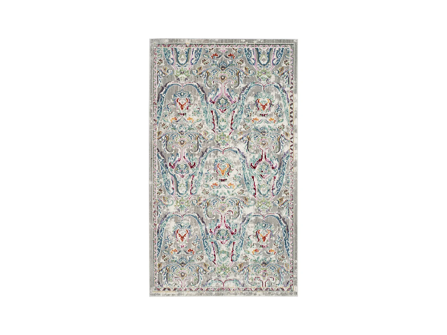 Tapis Gris/Bleu 91 X 152 cm - Grace