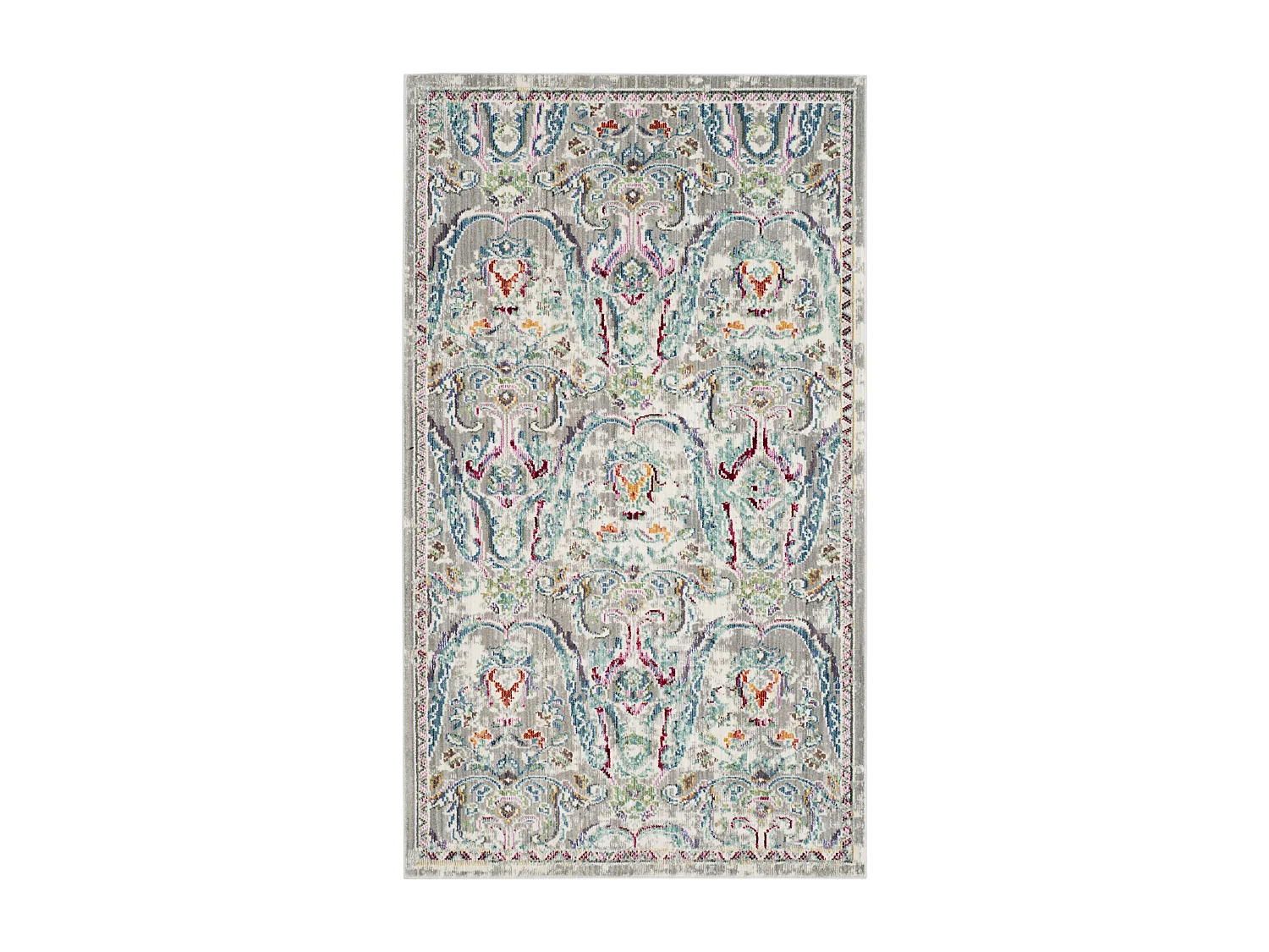 Tapis Gris/Bleu 91 X 152 cm - Grace