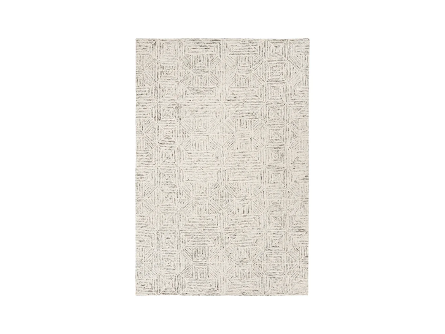 Tapis Ivoire/Bleu clair 91 X 152 cm - Delyth