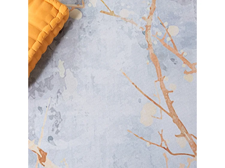 Tapis Gris/Beige 91 X 152 cm - Fianna