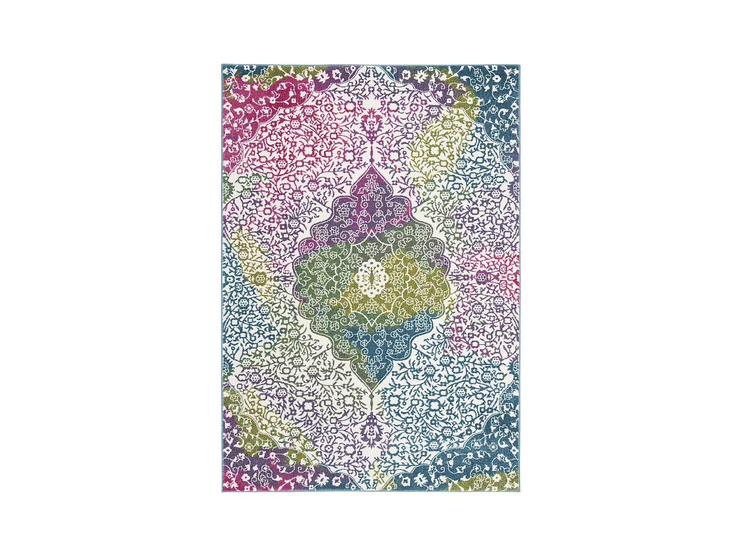 Tapis Neutre/Rose 160 X 229 cm - Trinity