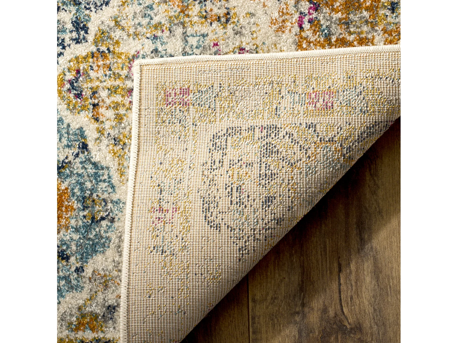 Tapis Neutre/Multicolore 201 X 201 cm - Mopani