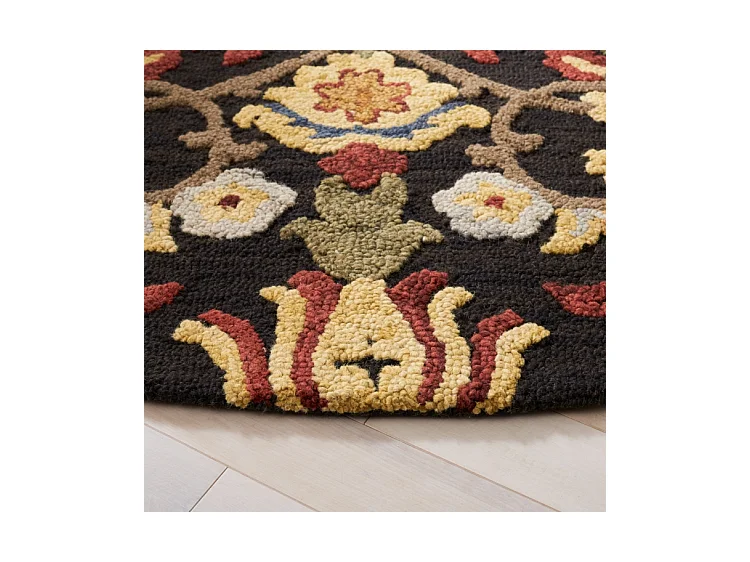 Tapis Charbon/Multi 183 X 183 cm - Juni