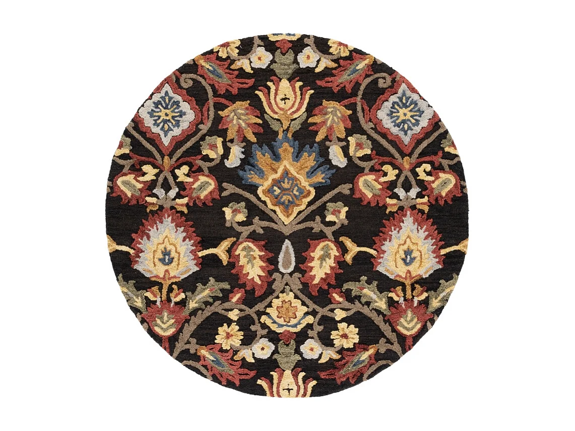 Tapis Charbon/Multi 183 X 183 cm - Juni