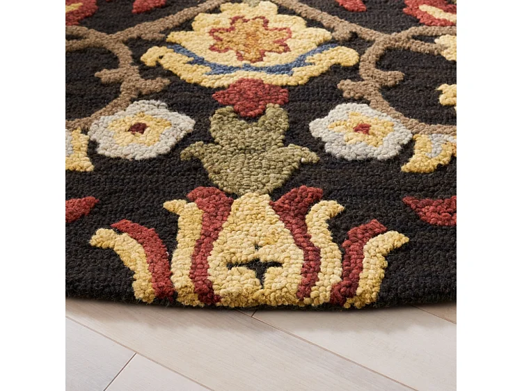 Tapis Charbon/Multi 183 X 183 cm - Juni