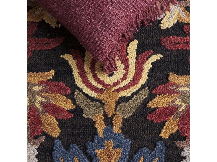 Tapis Charbon/Multi 183 X 183 cm - Juni