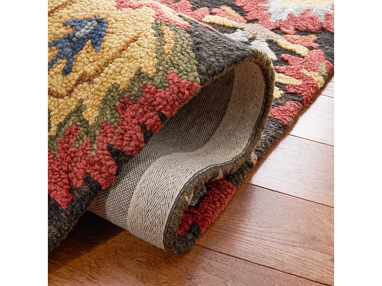 Tapis Charbon/Multi 183 X 183 cm - Juni