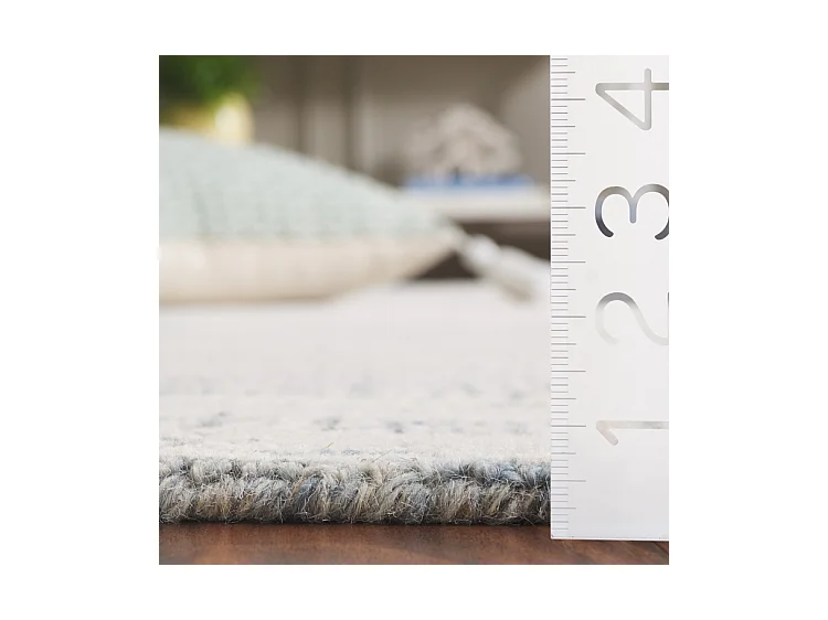 Tapis Ivoire/Bleu 69 X 122 cm - Alaska