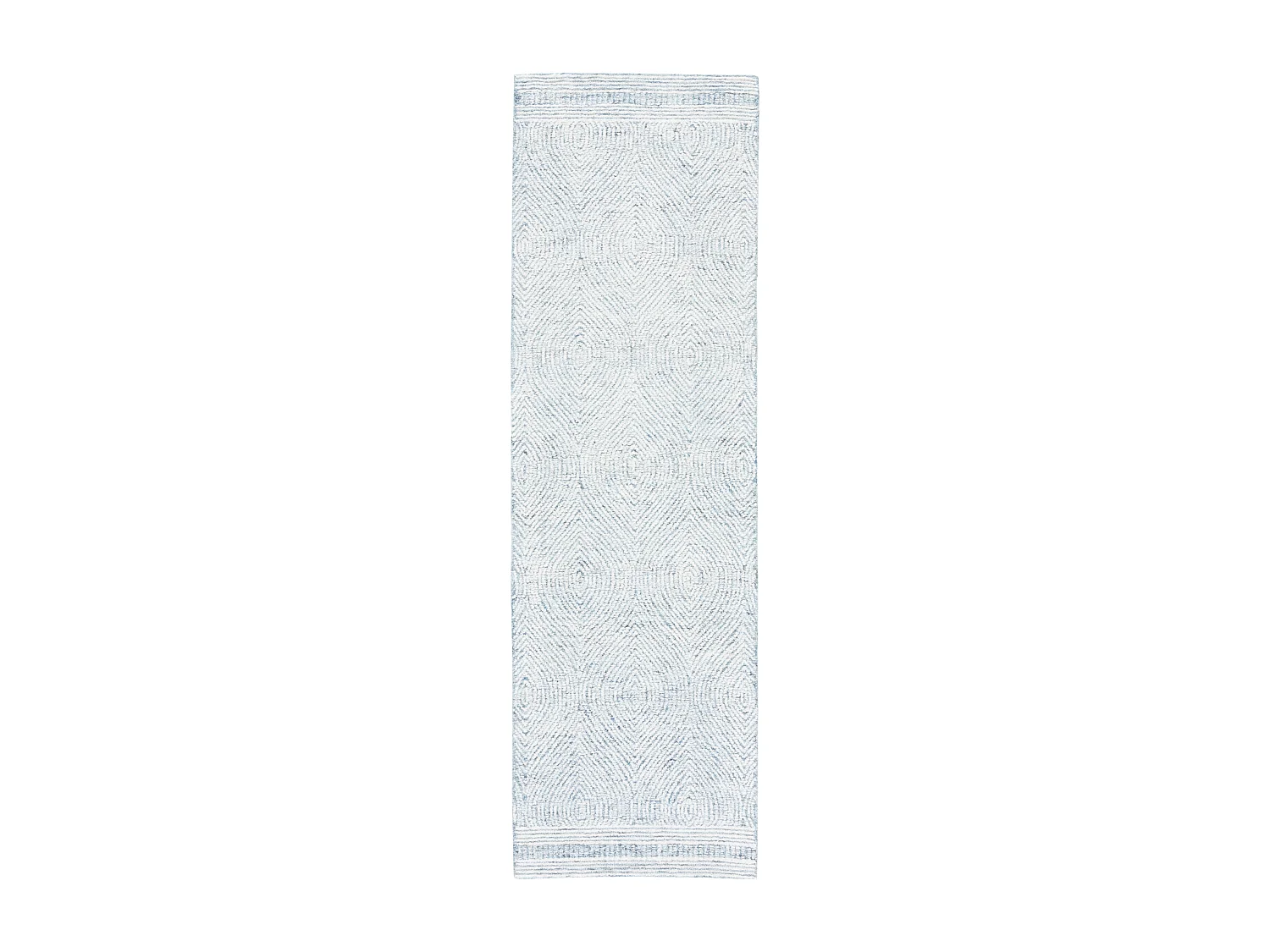 Tapis Ivoire/Bleu 69 X 122 cm - Alaska