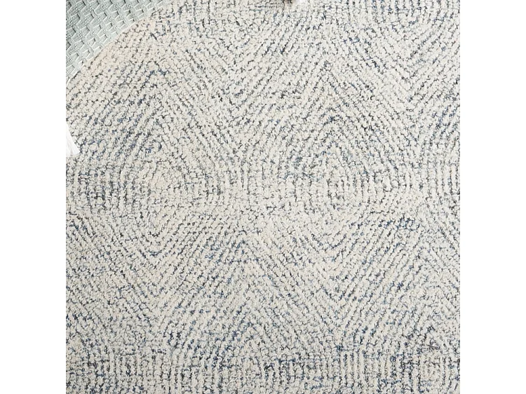 Tapis Ivoire/Bleu 69 X 122 cm - Alaska