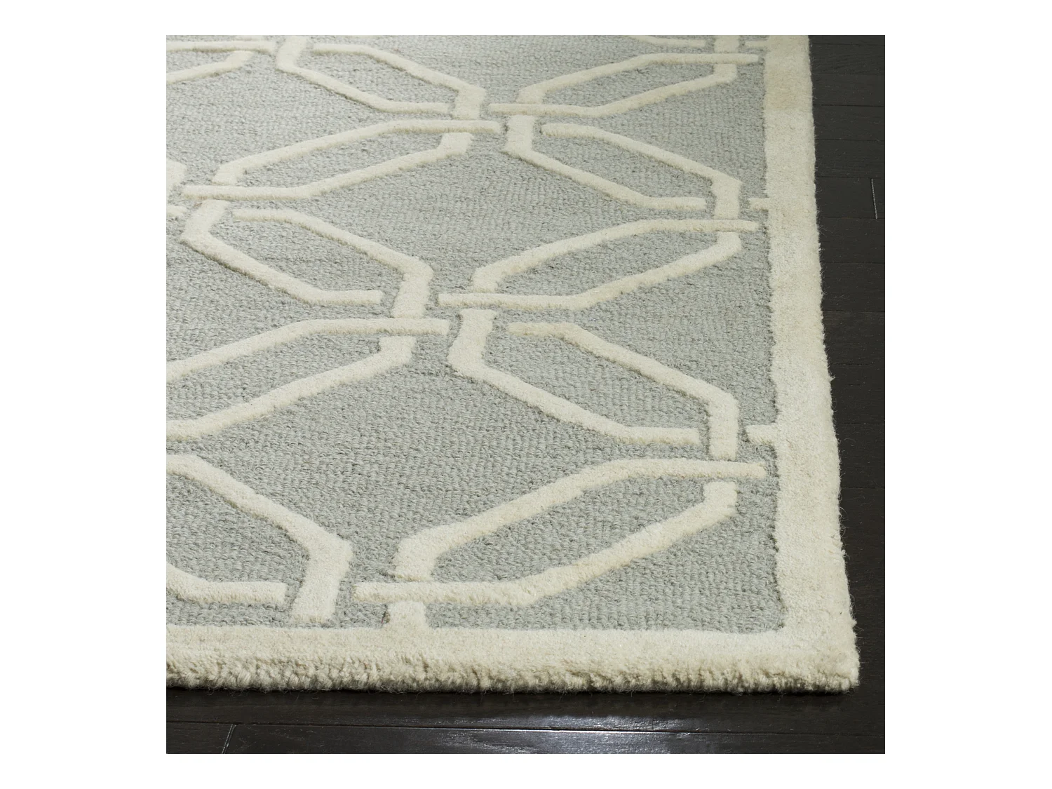 Tapis Gris/Neutre 152 X 244 cm - Mollie