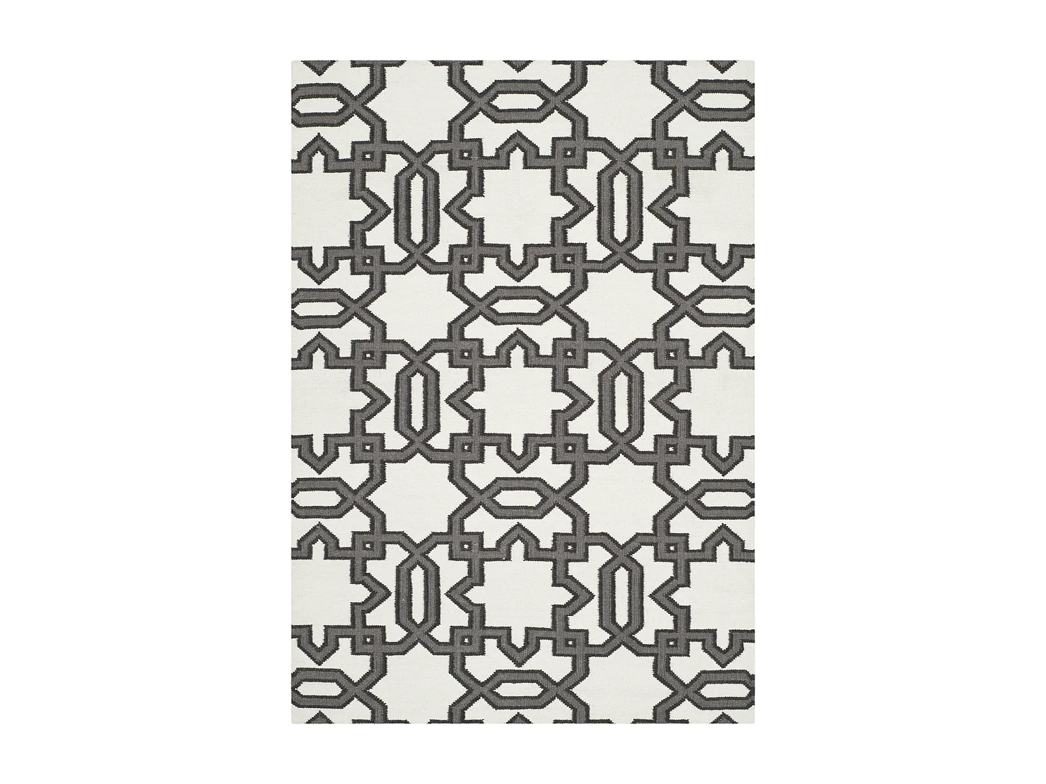 Tapis Neutre/Gris 122 X 183 cm - Kata