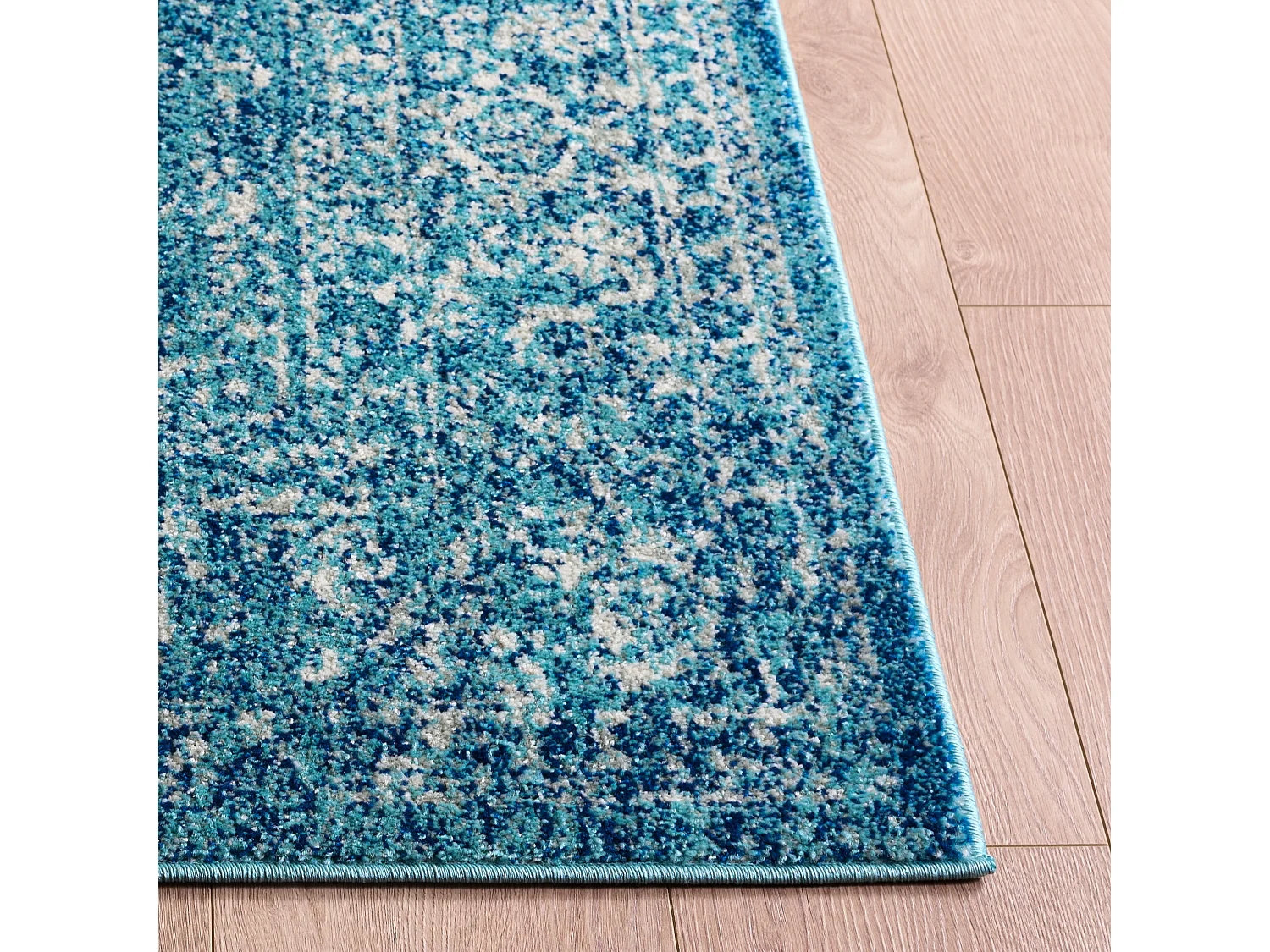 Tapis Bleu/Neutre 201 X 274 cm - Aria