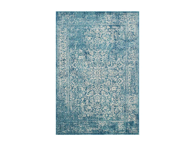 Tapis Bleu/Neutre 201 X 274 cm - Aria