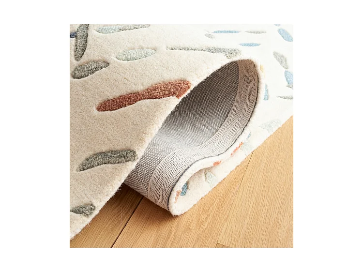 Tapis Ivoire/Bleu 152 X 244 cm - Winsley