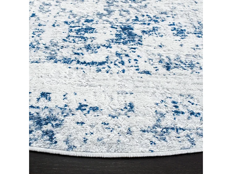Tapis Ivoire/Marine 201 X 201 cm - Senata