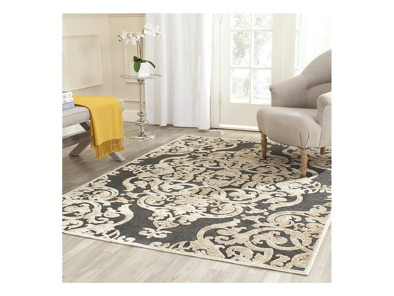 Tapis Neutre/Gris 160 X 229 cm - Marigot