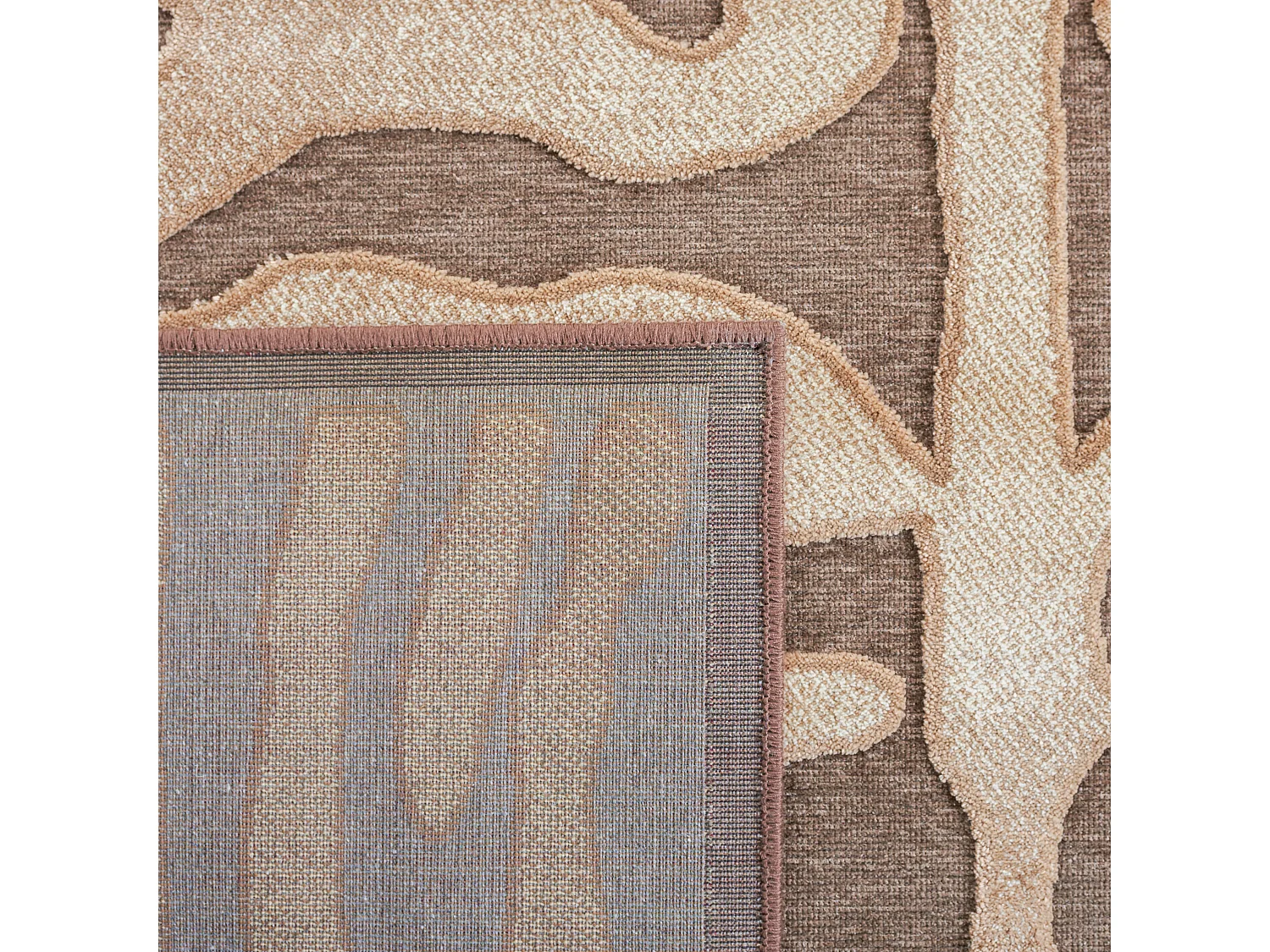 Tapis Neutre/Marron 79 X 122 cm - Fiona