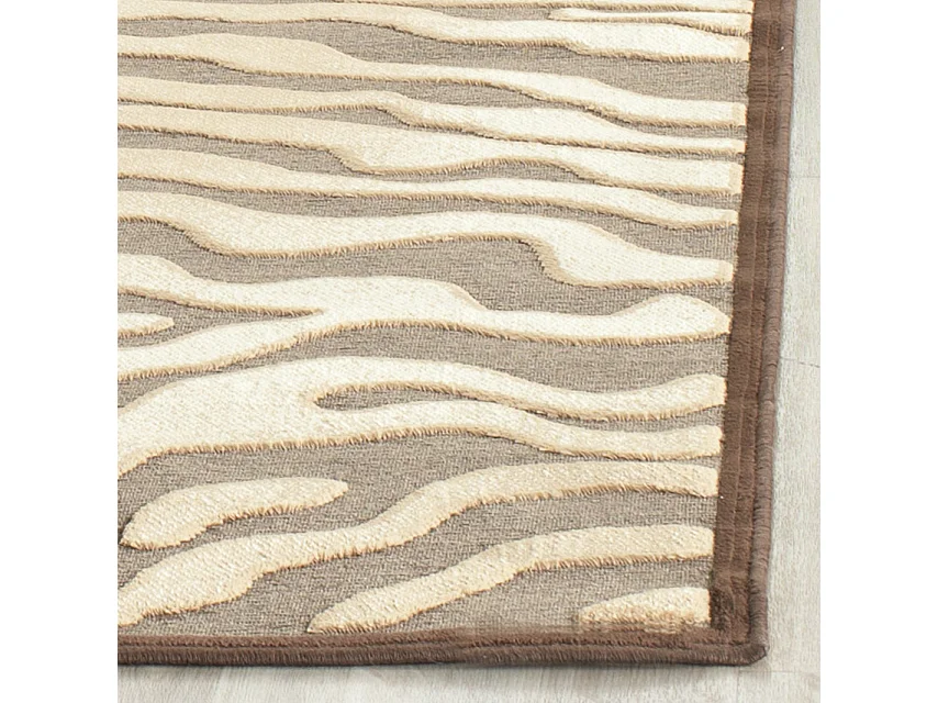 Tapis Neutre/Marron 79 X 122 cm - Fiona