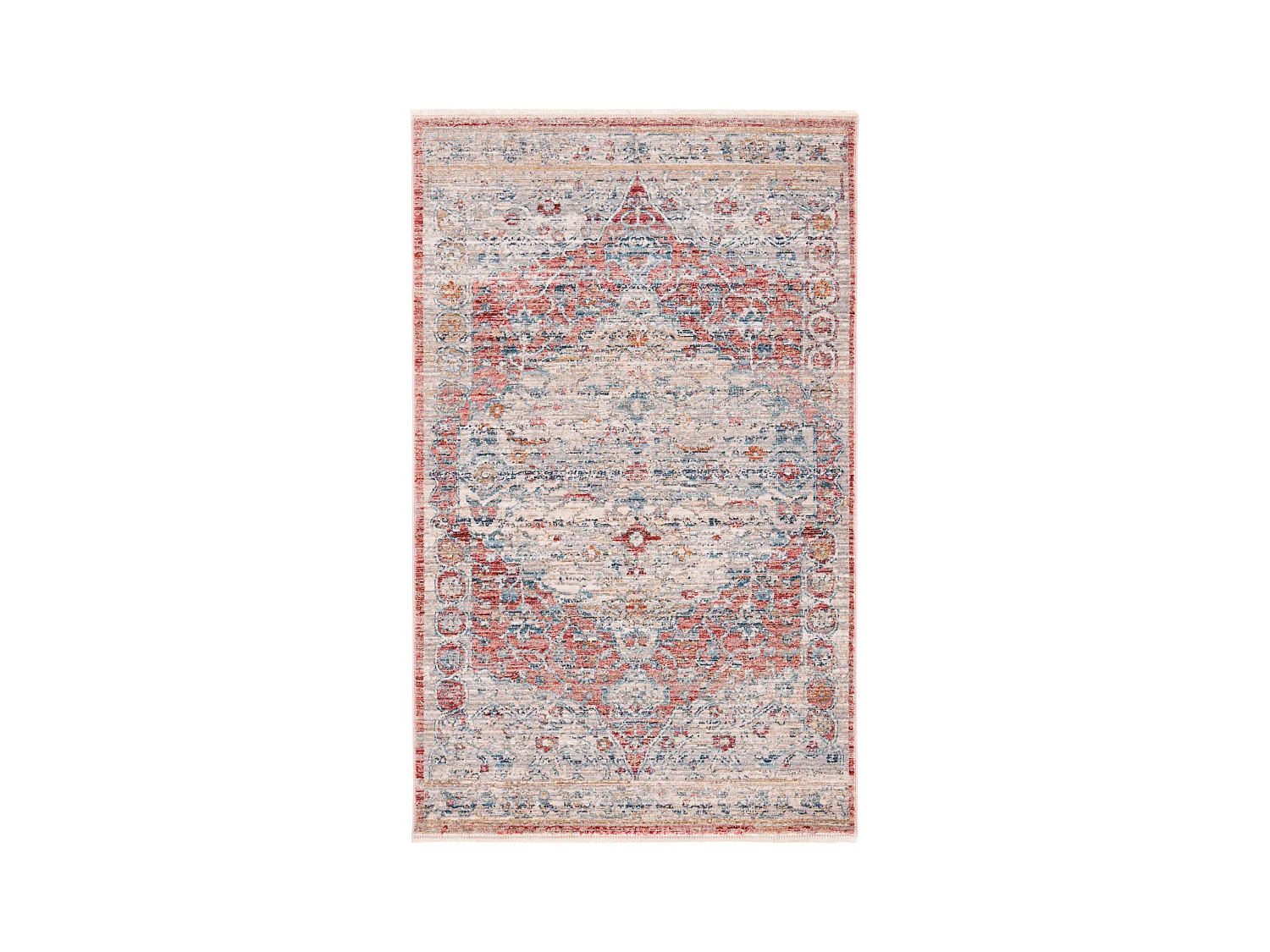 Tapis Rose/Gris 122 X 183 cm - Serenity
