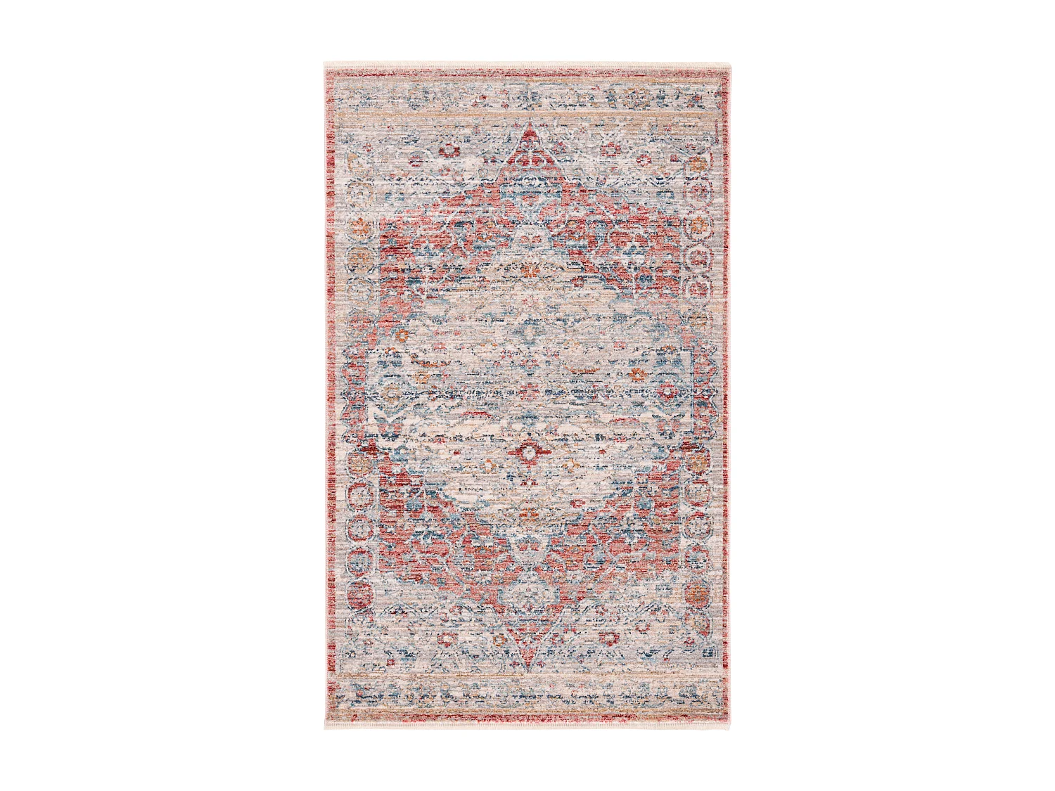 Tapis Rose/Gris 122 X 183 cm - Serenity