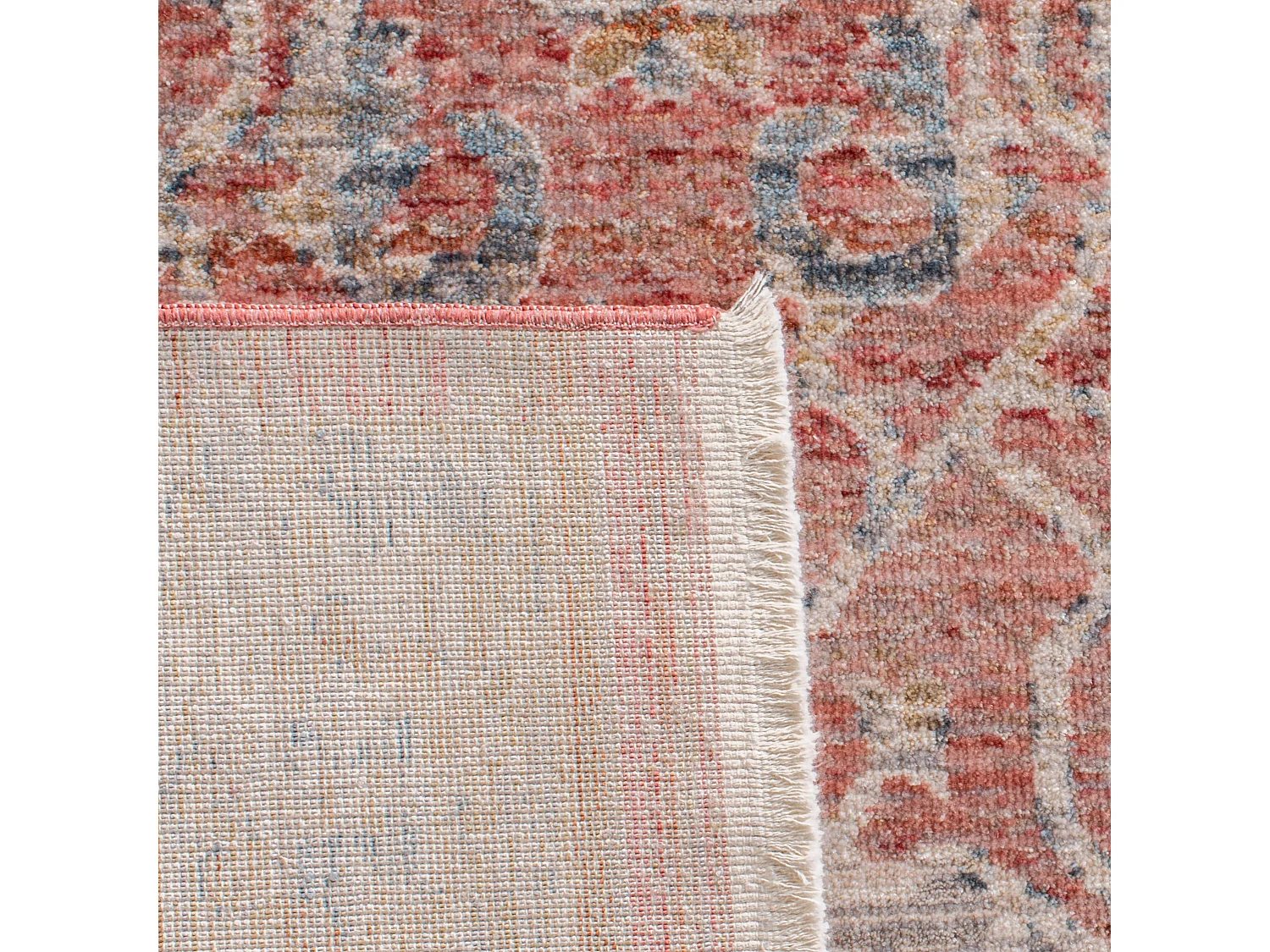 Tapis Rose/Gris 122 X 183 cm - Serenity