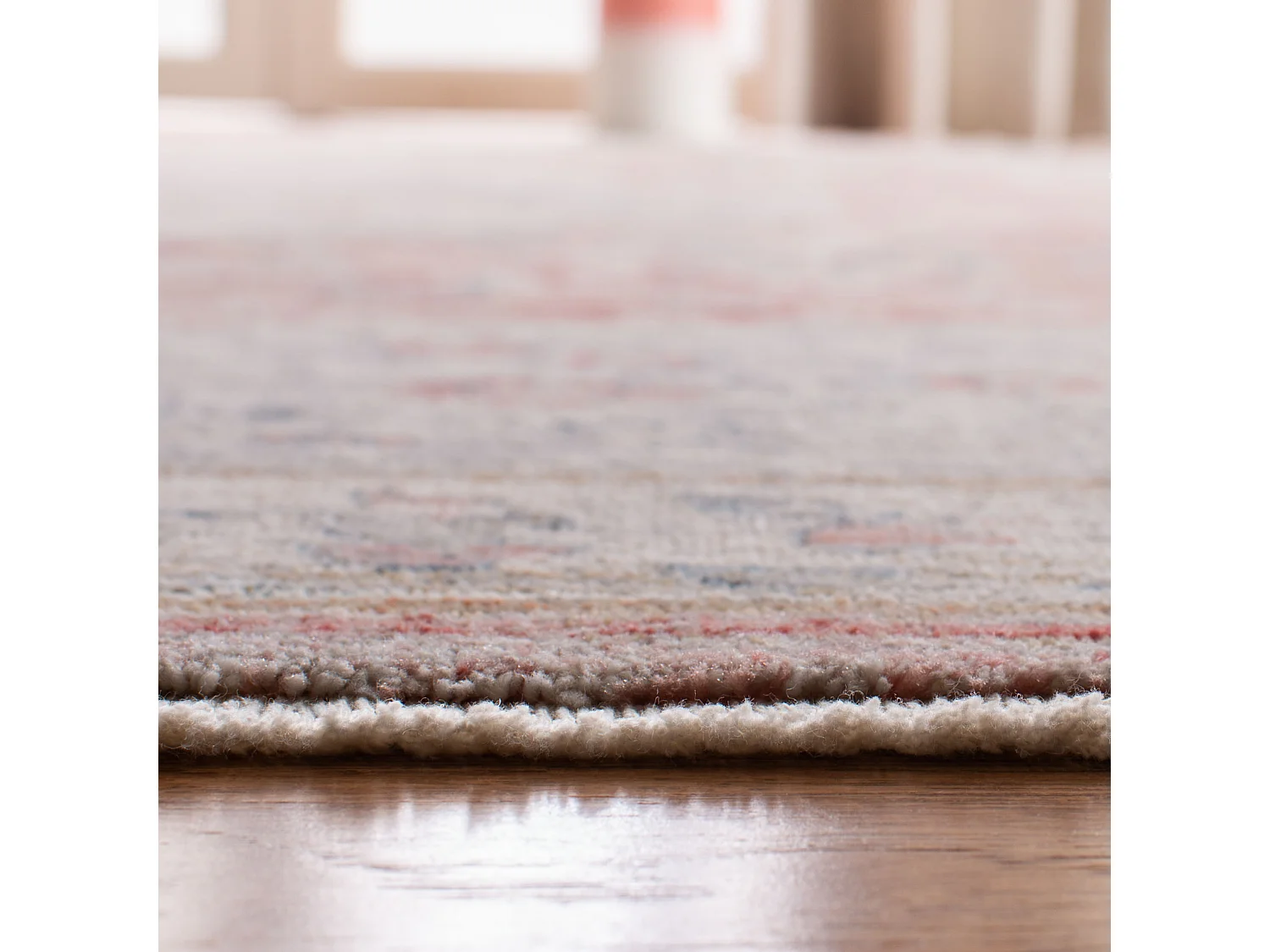 Tapis Rose/Gris 122 X 183 cm - Serenity