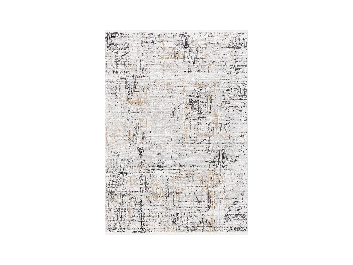 Tapis Gris/Or 122 X 183 cm - Madelynn