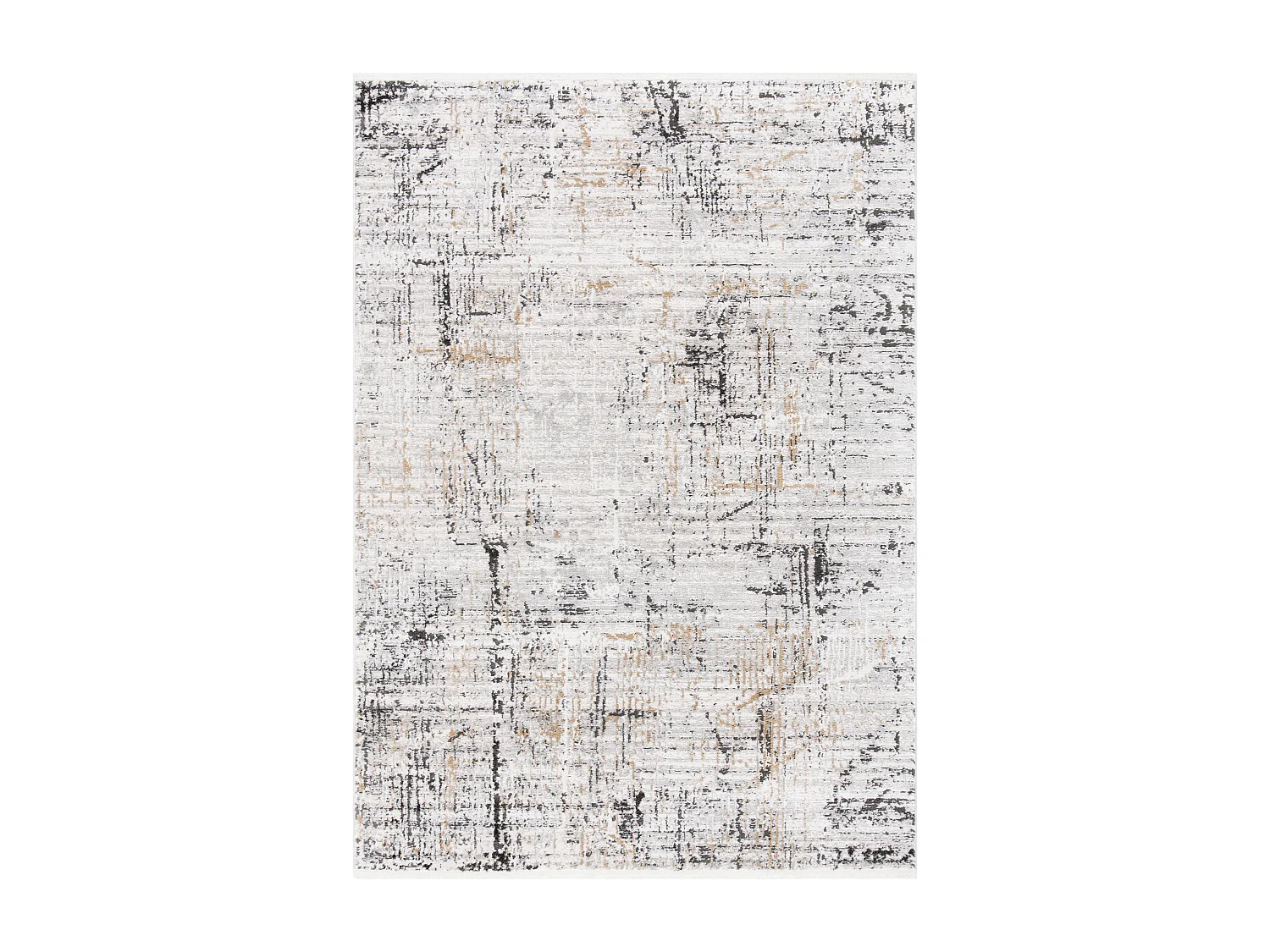 Tapis Gris/Or 122 X 183 cm - Madelynn