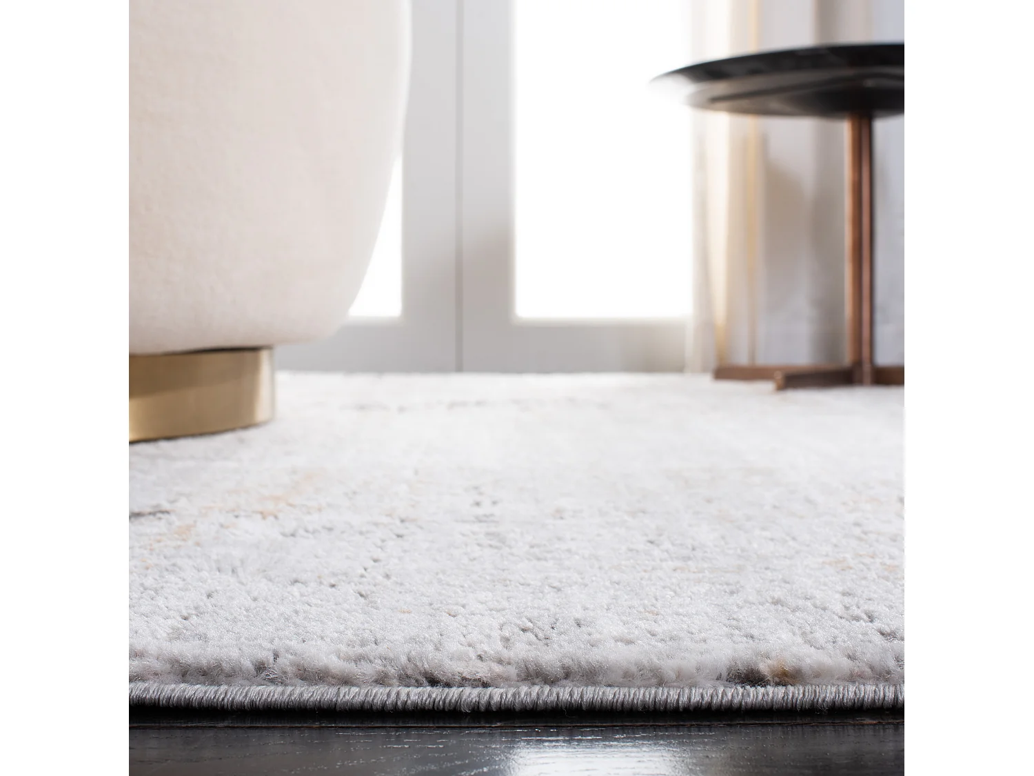 Tapis Gris/Or 122 X 183 cm - Madelynn