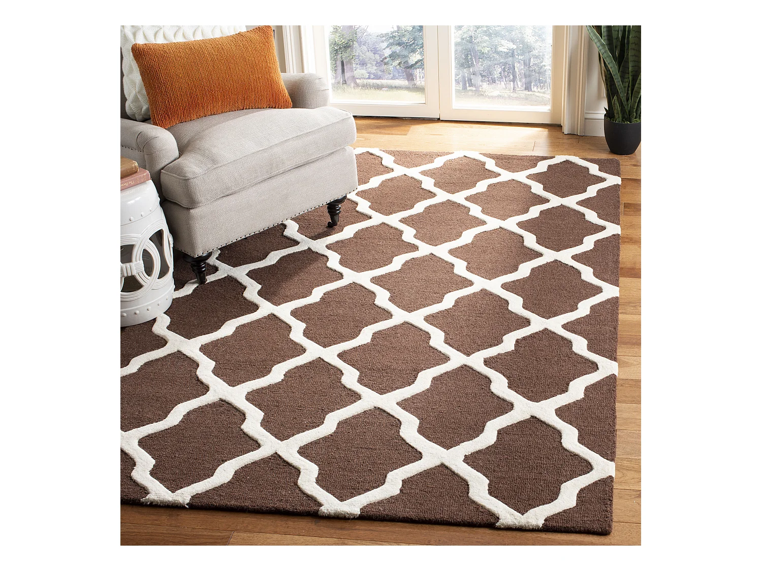Tapis Marron/Neutre 183 X 274 cm - Ava