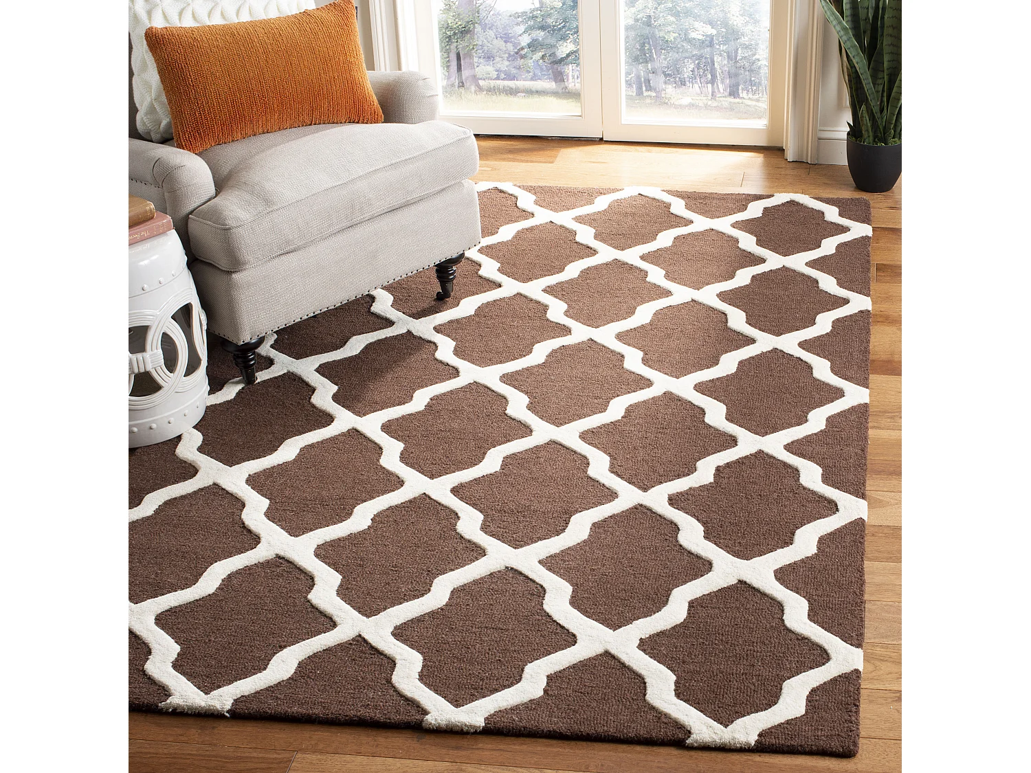 Tapis Marron/Neutre 183 X 274 cm - Ava