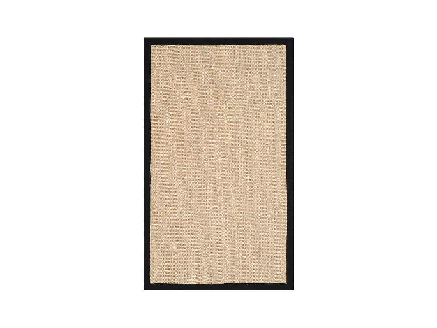 Tapis Beige/Noir 91 X 152 cm - Cathy