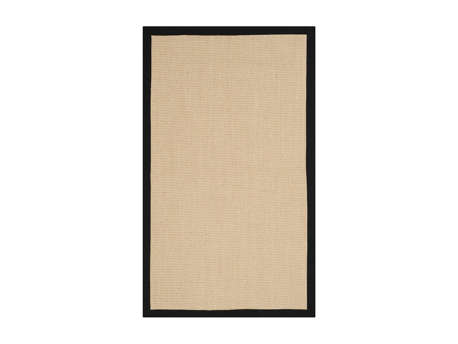 Tapis Beige/Noir 91 X 152 cm - Cathy