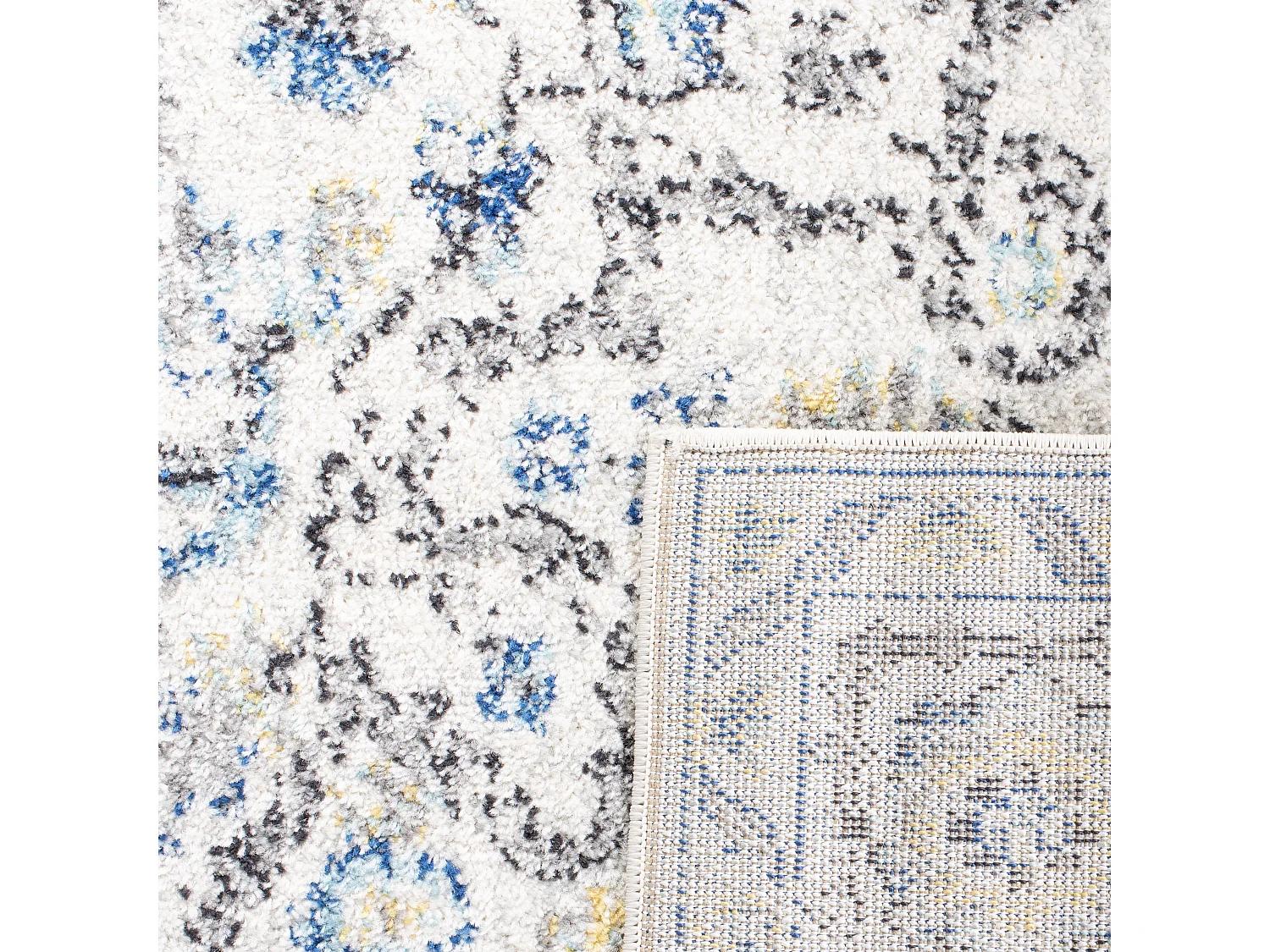 Tapis Bleu/Neutre 122 X 183 cm - Merryl