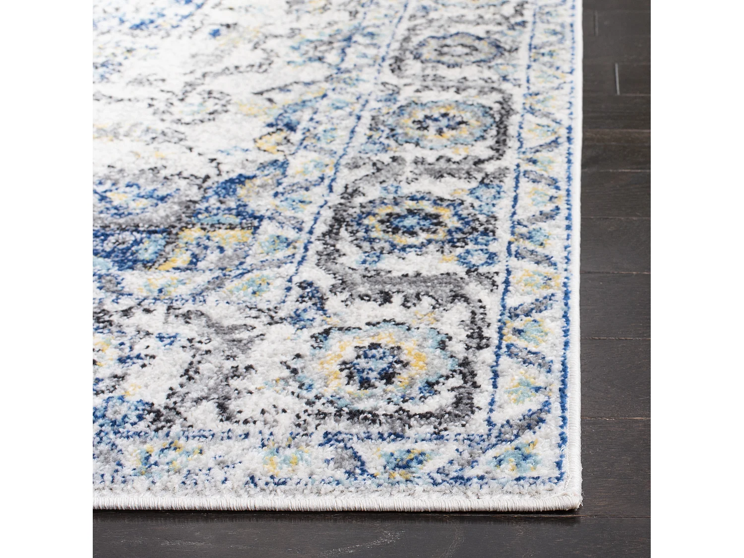 Tapis Bleu/Neutre 122 X 183 cm - Merryl