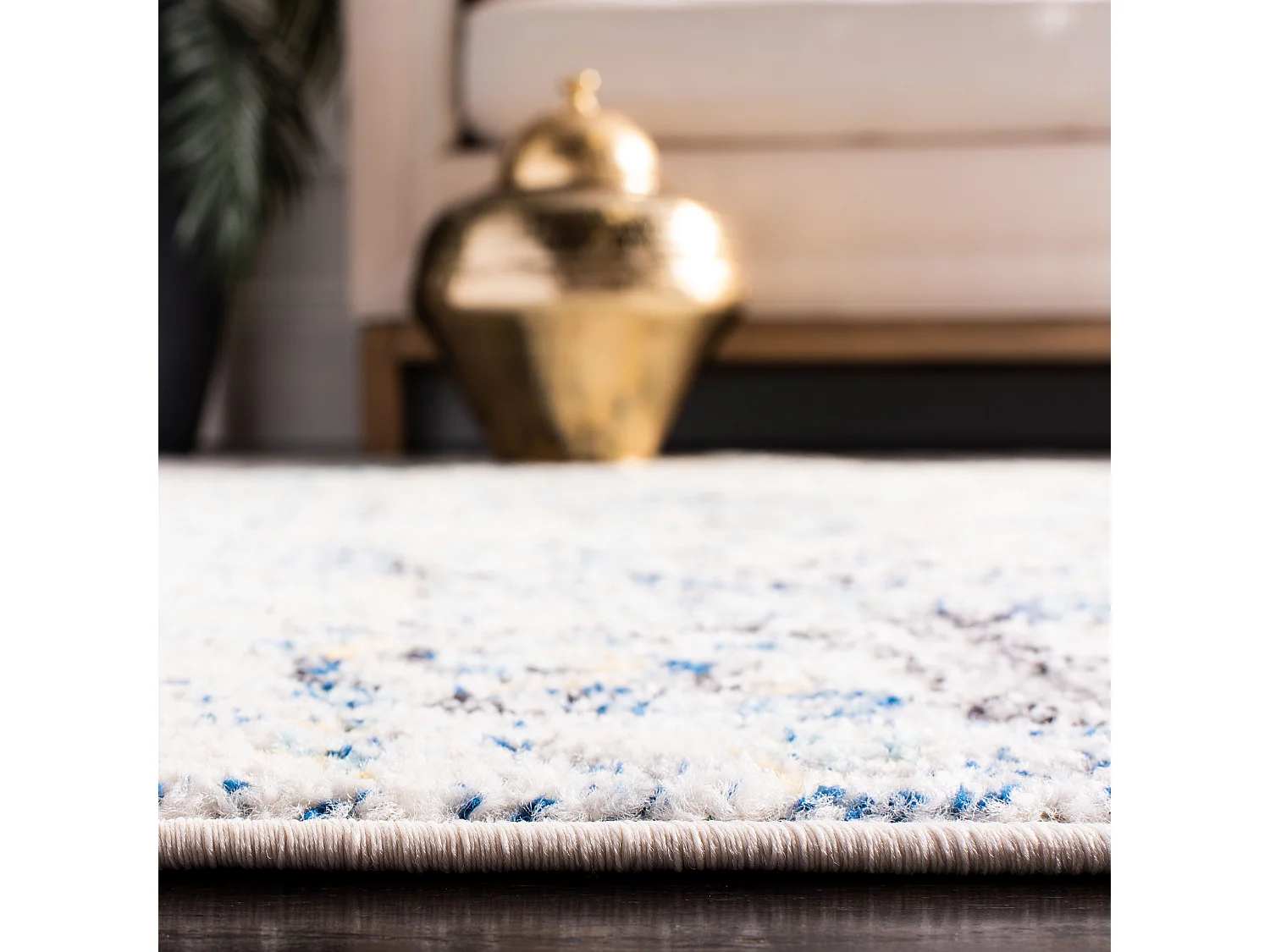 Tapis Bleu/Neutre 122 X 183 cm - Merryl