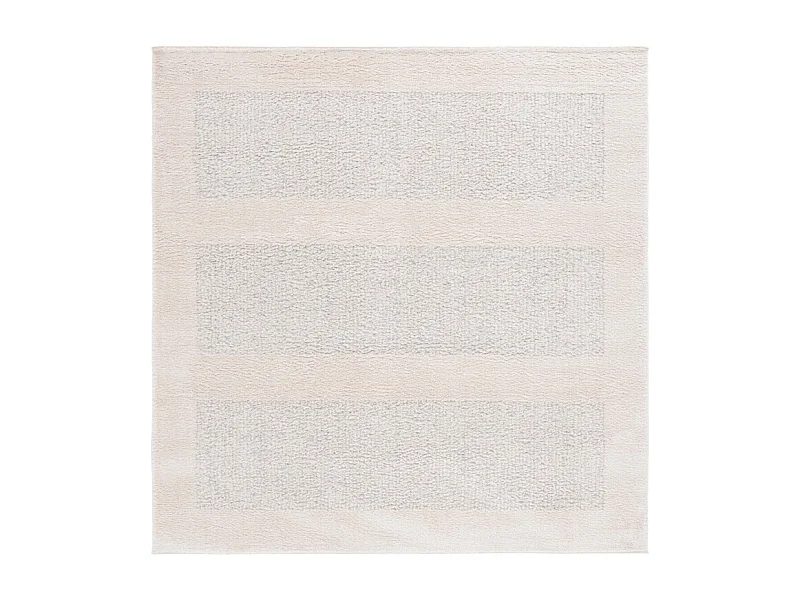 Tapis Ivoire/Gris 122 X 122 cm - Brezlyn