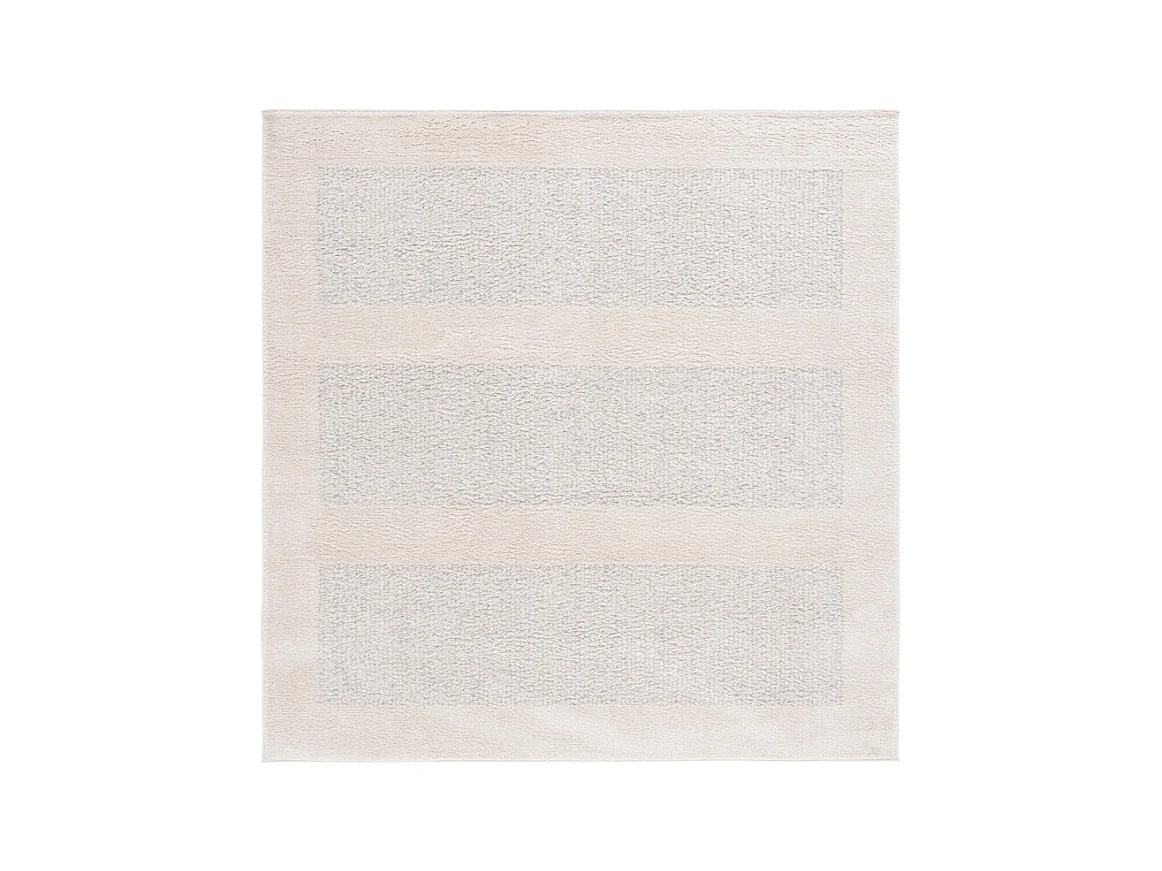 Tapis Ivoire/Gris 122 X 122 cm - Brezlyn